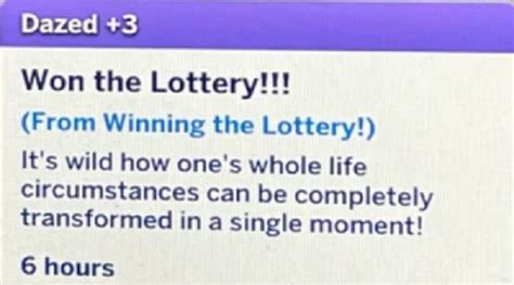 sims 4 lottery chances|How to Win the Lottery in The Sims 4: Proven Strategies and Tips.